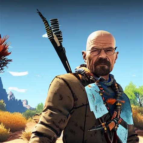 Walter White In Horizon Zero Dawn World Stable Diffusion Openart