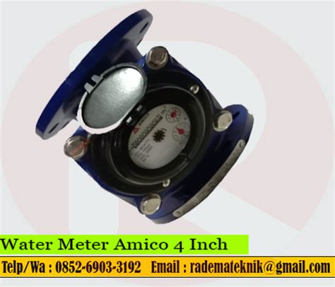 Water Meter Amico 4 Inch Flow Meter Jakarta