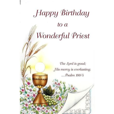 Happy Birthday To A Wonderful Priest