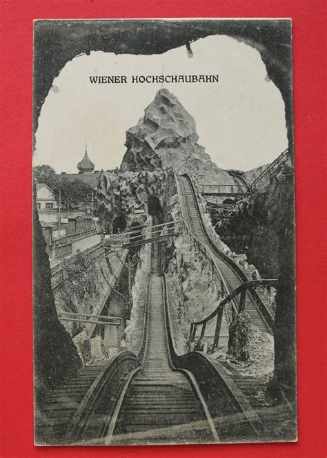 Ansichtskarten Design Kunst Ak Wien Stadt Hochschaubahn