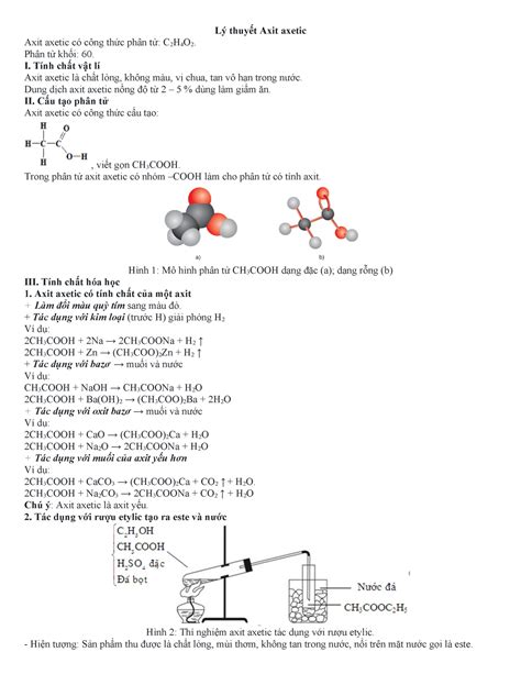 L Thuy T Axit Axetic Fdf L Thuy T Axit Axetic Axit Axetic C C Ng