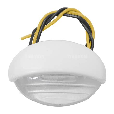 Luz De Degrau Cortesia Cabine Led 12v P Lancha Barco Branca Tiburon