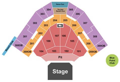 Hartford HealthCare Amphitheater Tickets & Seating Chart