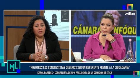 Willax Televisión on Twitter MilagrosLeivaEntrevista Karol Paredes