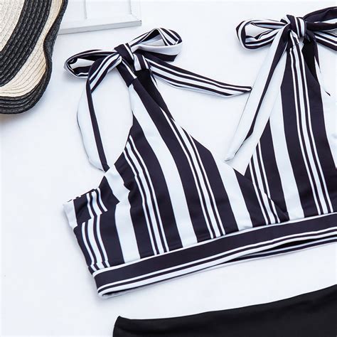 Women S Two Piece Print Sexy Split Swimsuit Bikini Swimsuit Beachwear