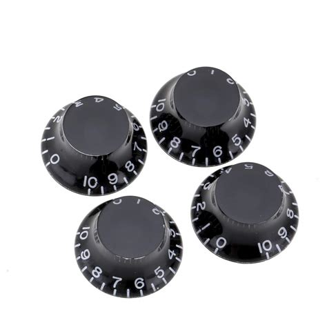 Musiclily Pro Left Handed Imperial Inch Size Bell Top Hat Knobs For USA