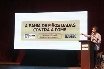 Em Itabuna Geraldo J Nior Apresenta Programa Bahia Sem Fome Para A