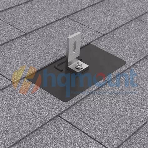 Waterproof Asphalt Shingle Roof Solar Mounting Solar Racking Shingle