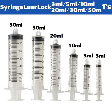 Terumo Syringe Luer Lock 3ml3cc5ml5cc10ml10cc 20ml20cc 30ml