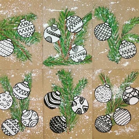 Pin By Mafies On 兒童美術 Holiday Art Projects Winter Art Lesson Winter Art Projects