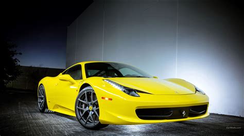 Yellow Ferrari Wallpapers Group (69+)