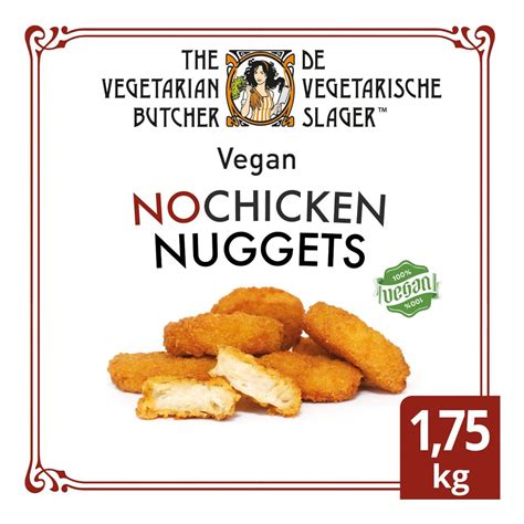 De Vegetarische Slager Nochicken Kipnuggets Vegetarisch Doos Kilo