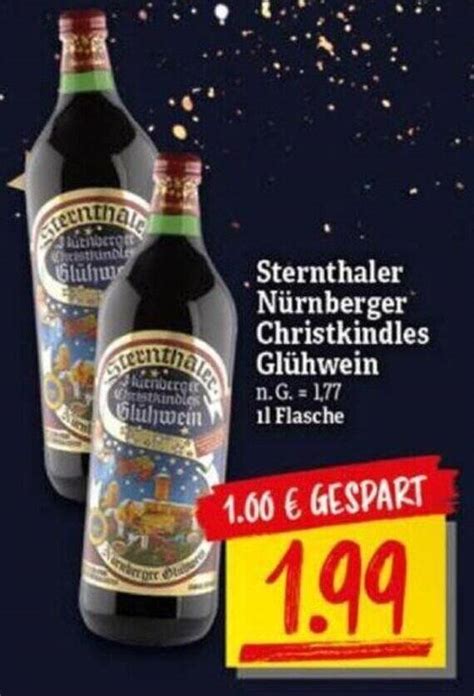 Sternthaler N Rnberger Christkindles Gl Hwein L Angebot Bei Np Discount