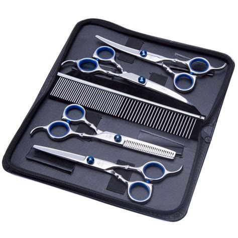 Kit De Ciseaux De Coiffure En Acier Inoxydable Pour Coiffeur Professionnel