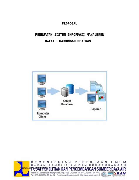 DOC Proposal Pembuatan Sistem Manajemen Informasi BLK DOKUMEN TIPS