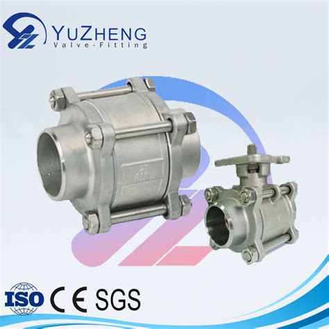 3 4 Inch Stainless Steel Ball Valve 3PC Butt Weld China Valve And