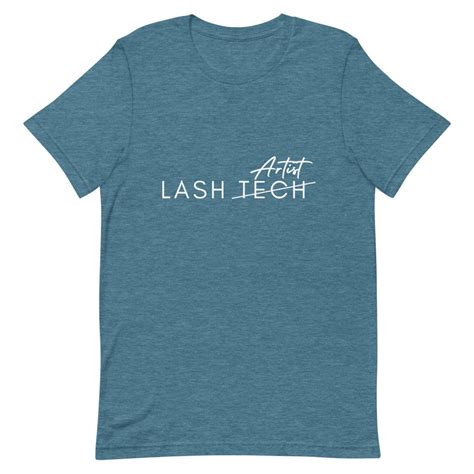 Lash Artist Short Sleeve Unisex T Shirt Lash Tech Eyelashes Etsy