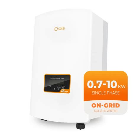 Ginlong Solis Single Phase G On Grid Inverter Kw Kw Ongrid Solar