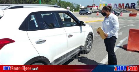 Hoy Tamaulipas Filtros Anticovid En Playa Ciudad Madero En Tamaulipas