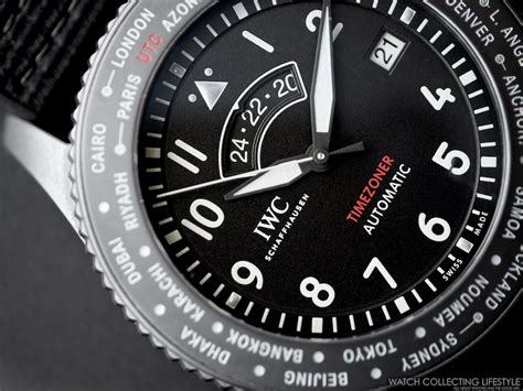 Insider Iwc Pilots Watch Timezoner Top Gun Ceratanium Hands On