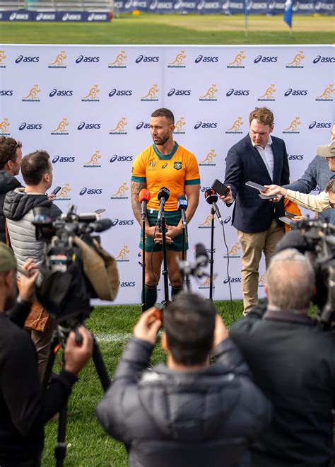 Asics Always Human Unveil Wallabies Jersey Always Human