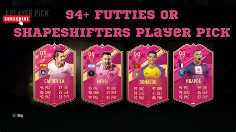 Fifa Futties Or Shapeshifters Player Pick Youtube