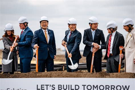 LG Energy Solution And Honda Break Ground For New Joint Venture EV