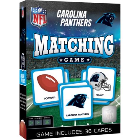 MasterPieces Officially Licensed NFL Carolina Panthers Matching Game ...