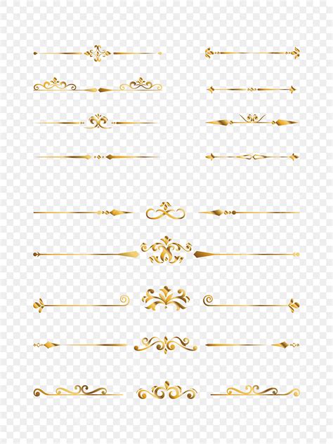 Line Border Divider Vector Hd Images Vector European Pattern Border