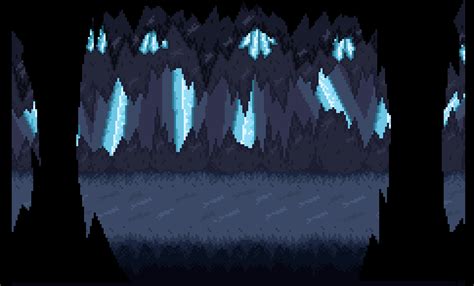 Pixel Art Of A Cave C Pixelart