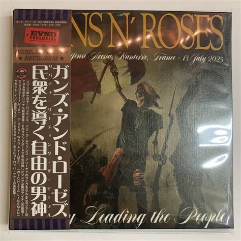 GUNS N ROSES LIBERTY LEADING THE PEOPLE民衆を導く自由の男神 3CD 最新仏蘭西公演を超高音質