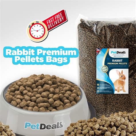 Premium Rabbit Pellets With Added Herbs Petdeals Co Uk