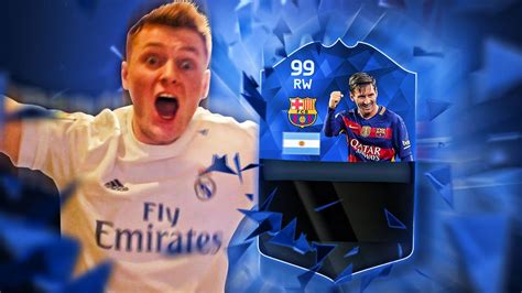 Fifa 16 Omfg 99 Toty Messi In A Pack The Best Pack Opening Of All Time Youtube