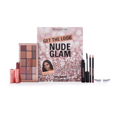 Makeup Revolution Get The Look Nude Glam Makeup T Set Revolution Beauty