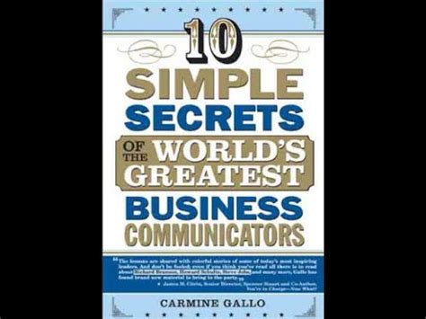 Summary Simple Secrets Of The Worlds Greatest Business