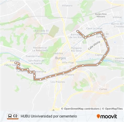 C2 Route Schedules Stops Maps Bulevar Hubu Updated