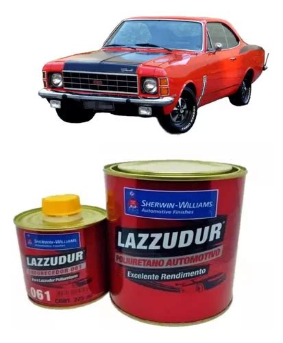 Tinta Automotiva Pu Vermelho Meteoro Gm Kit C Ml Frete Gr Tis