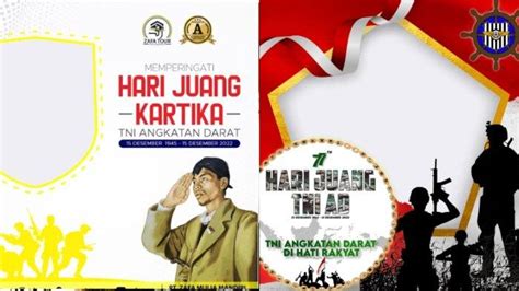 30 Link Twibbon Hari Juang Kartika TNI AD 2022 Beserta Cara Buatnya