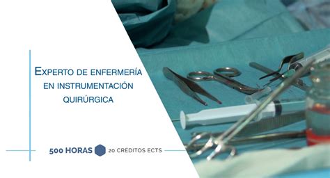 Experto Universitario en Enfermería en Cuidados Perioperatorios del