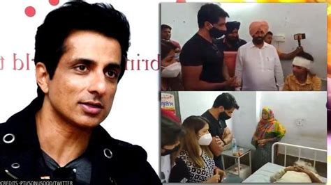 Sonu Sood Announces Financial Aid To Moga Road Accident Victims Pays