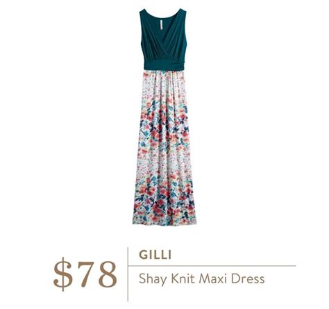 Stitch Fix April 2016 Gilli Shay Knit Maxi Dress 78 Maxi Knit