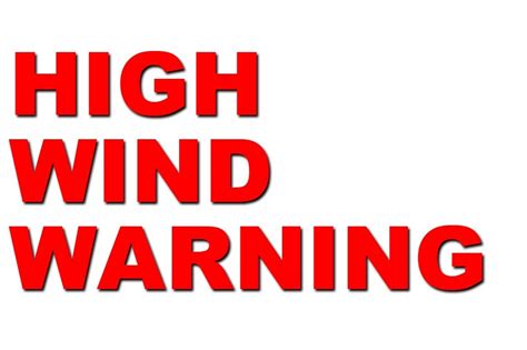 UPDATED:Wind warning! - North Bay News