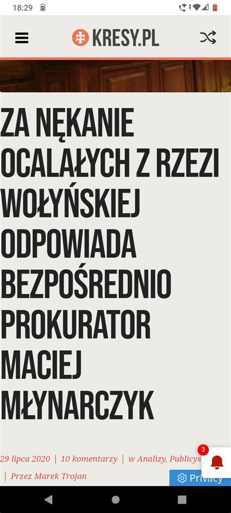 Bruno Wielkopolski on Twitter Kaczyński mówi dziś że ludobójstwo