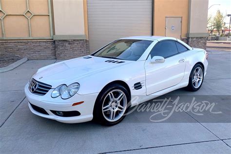 Lot 824 2003 Mercedes Benz Sl500 Roadster Barrett Jackson