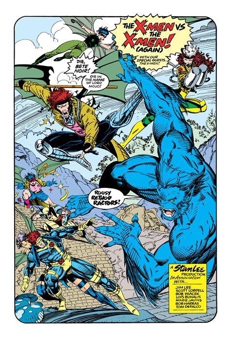 Read Online X Men 1991 Comic Issue 11