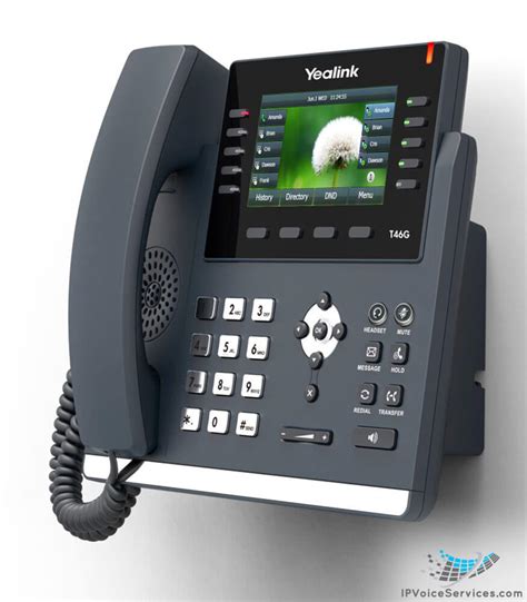 Yealink T46g Ip Phone Ip Voice Services Solutions For Your