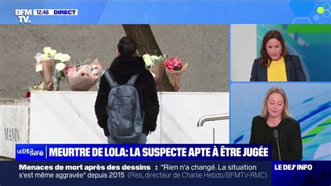 Meurtre De Lola La Suspecte Dahbia B Apte à être Jugée