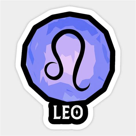 July August Horoscope Leo Star Zodiac Sign by darryshantae | Sticker sign, August horoscope, Leo ...