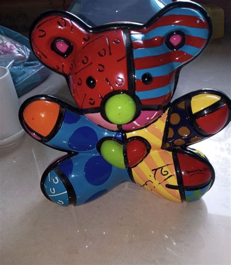 Escultura Original Romero Britto Item De Decora O Romero Britto