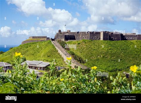 Brimstone Hill Fortress At St Kitts In The Caribbean Stock Photo Alamy